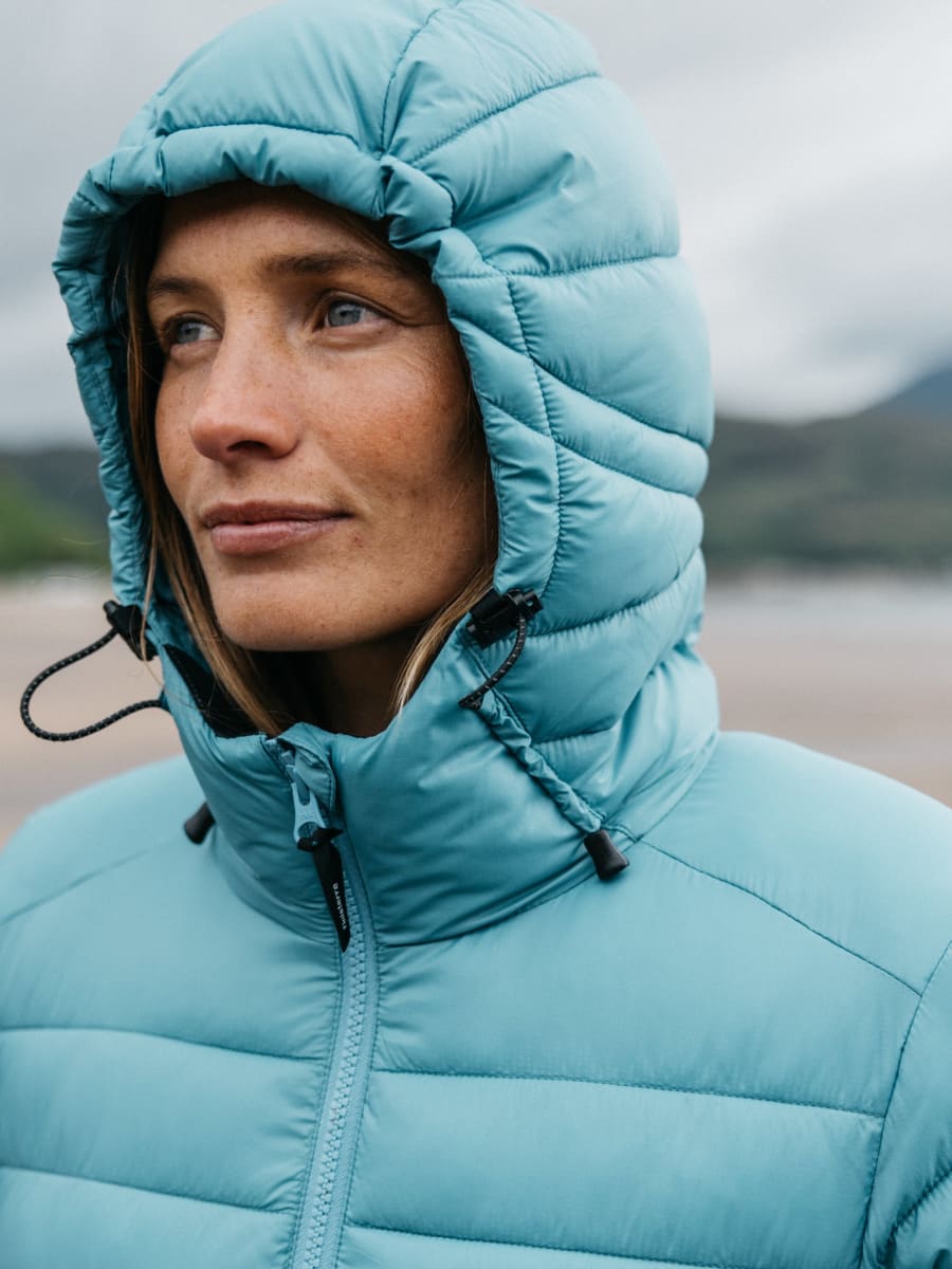 Women's Nimbus Hooded Jacket - Ocean Storm