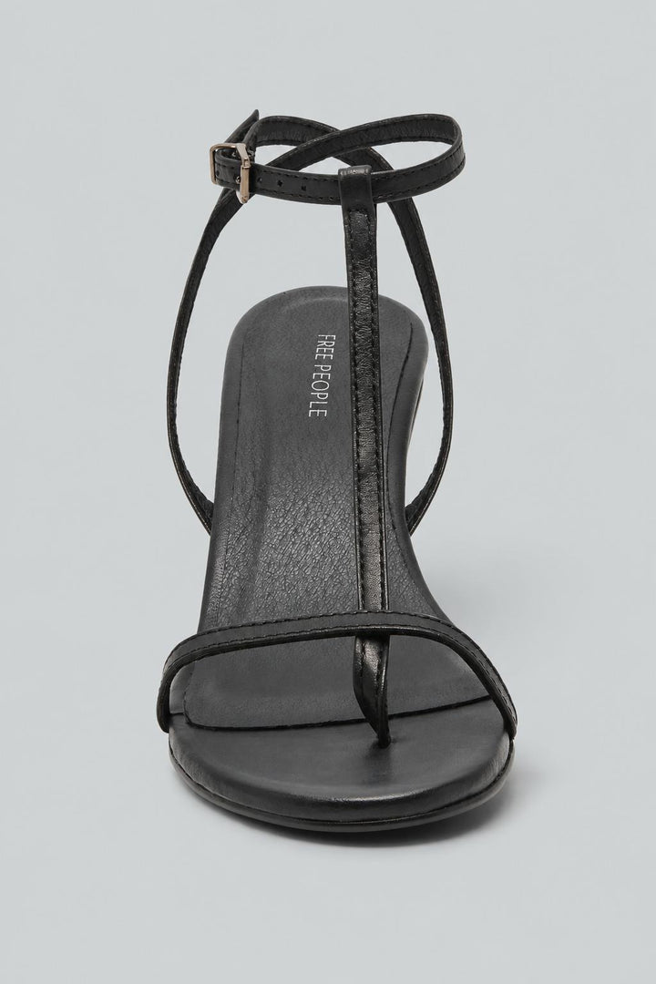 La La Land Strappy Sandals - Black