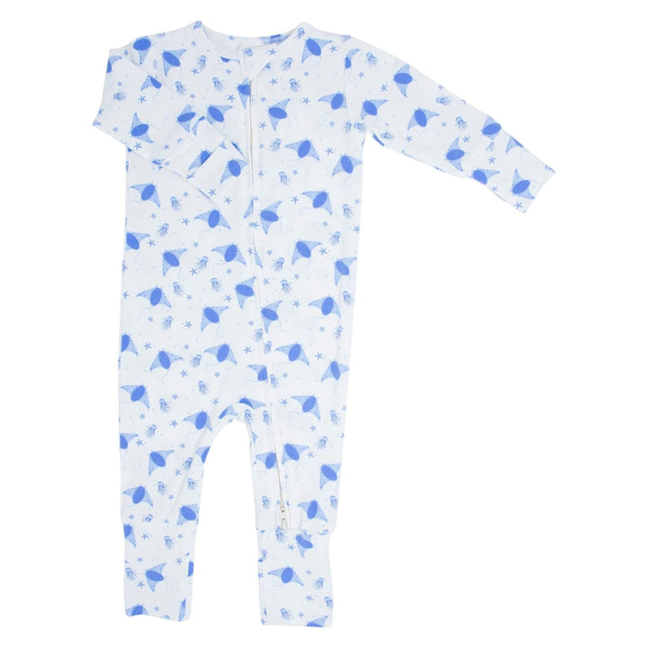 Convertible Romper - Stingray Blue