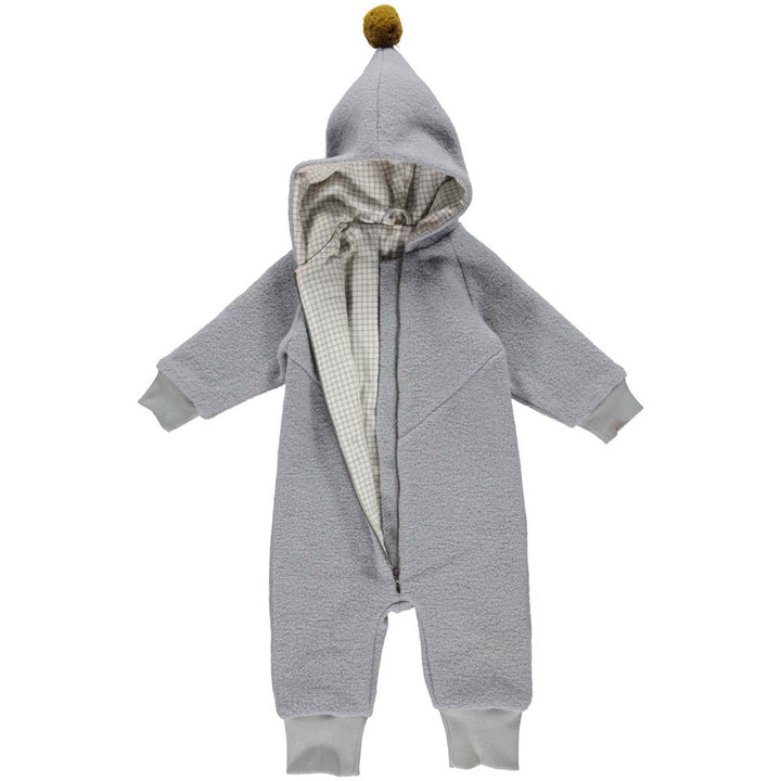 Wool Overall - Silver