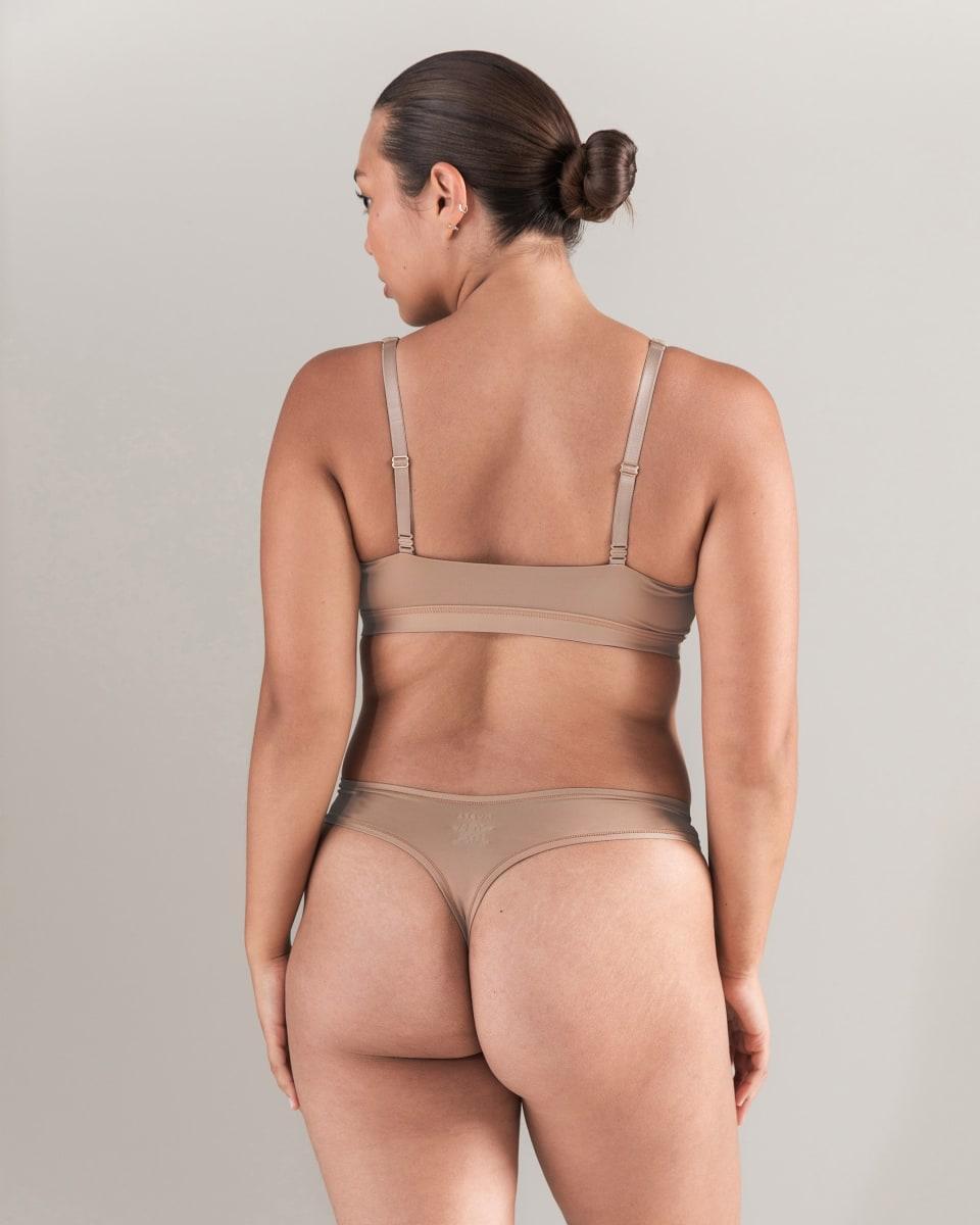 The Scoop Neck Bralette - Bare 03