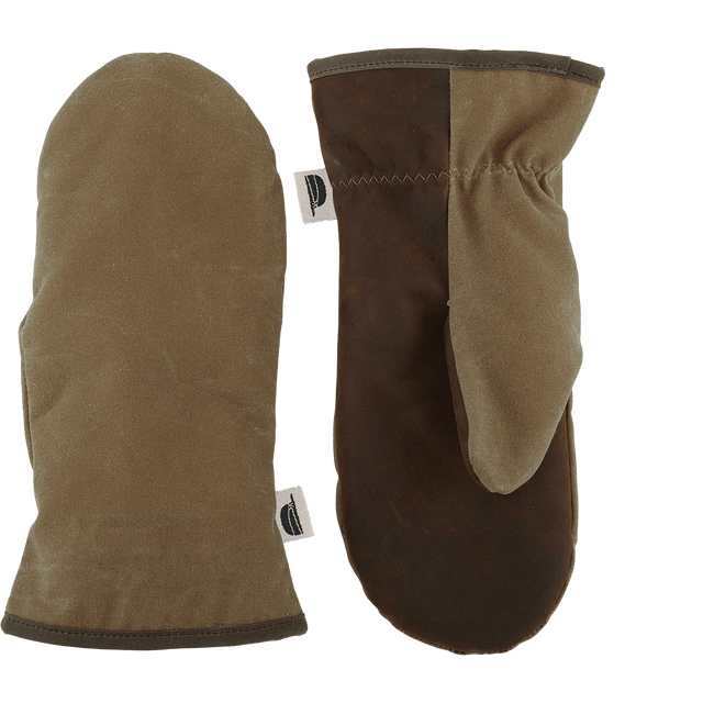 Waxed Cotton Tough Mitts - Sand