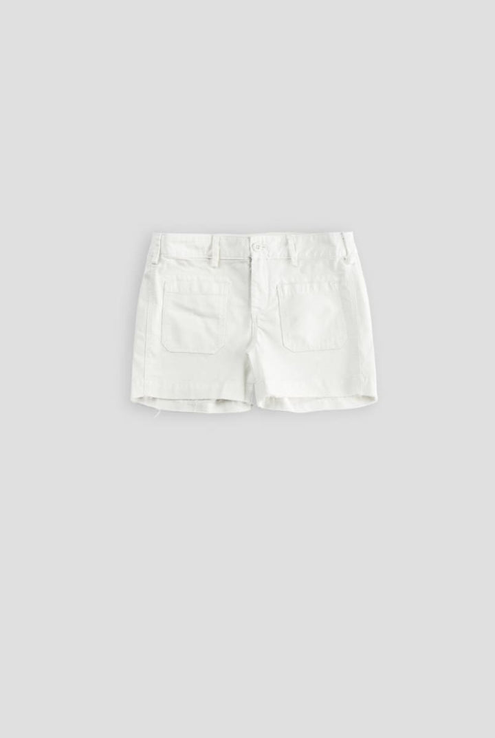 Sailor Short Shorts - White