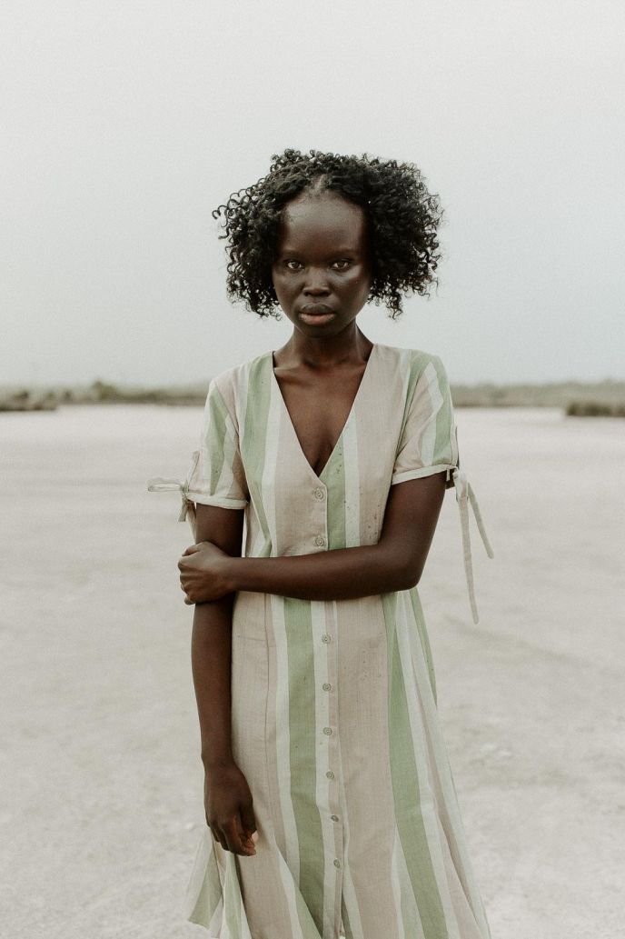 Mabel Dress - Rhubarb