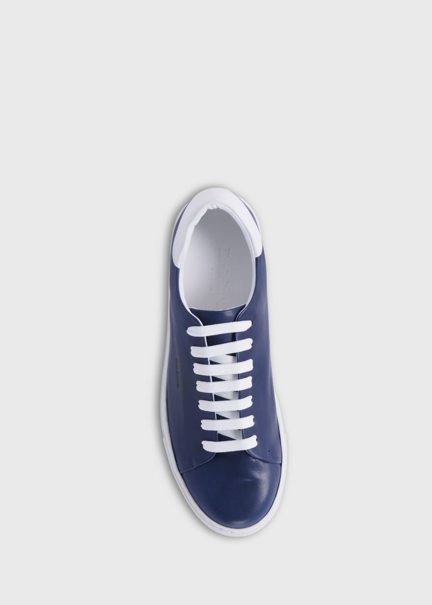 Homer Leather Sneaker - Blue