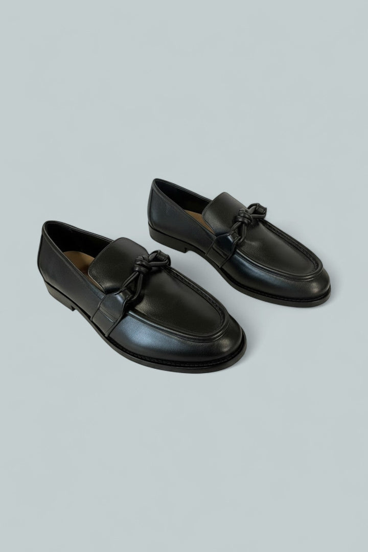Women's Astaire Knot Loafers - Nero