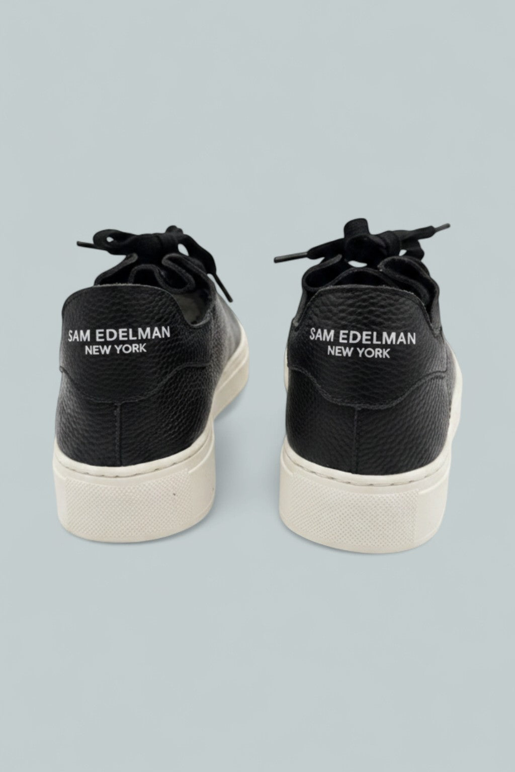 Poppy Sneakers - Black Sport Tumbled Leather