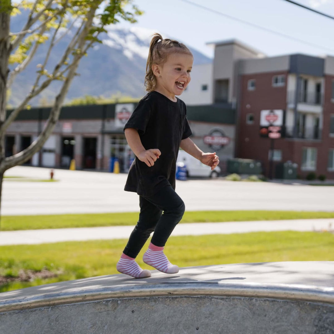 Stripey SlipKix - Pink Stripes