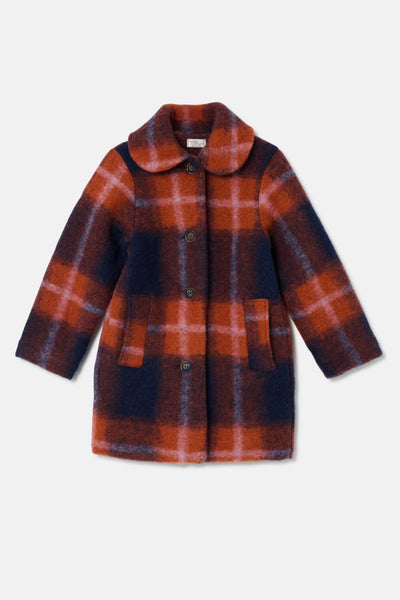 Warm Plaid Coat - Unique