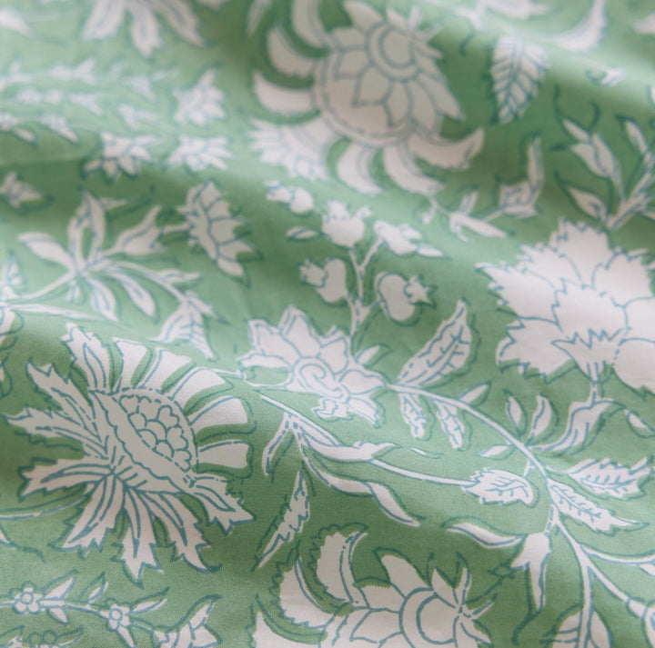 Ethel Fringe Skirt - Fern/Ivory Floral