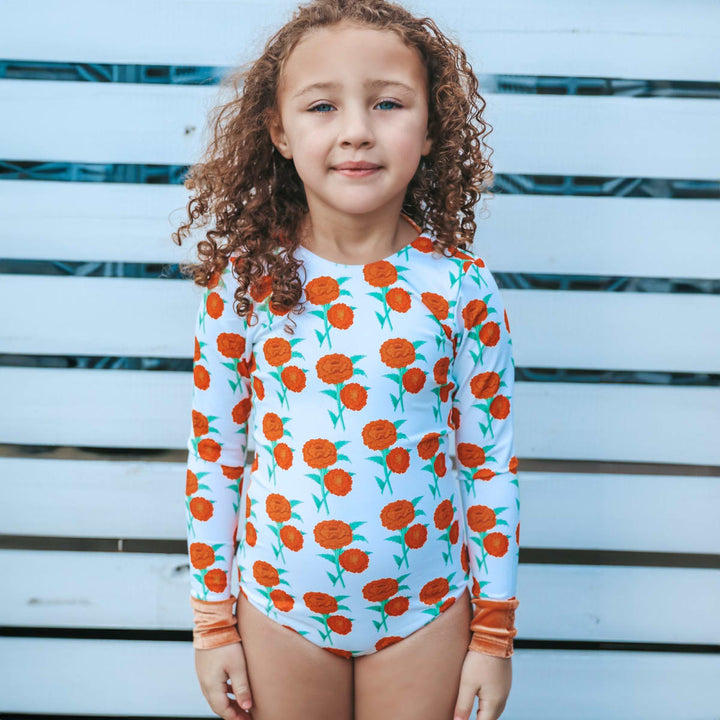 One Piece Long Sleeve - Naples Floral