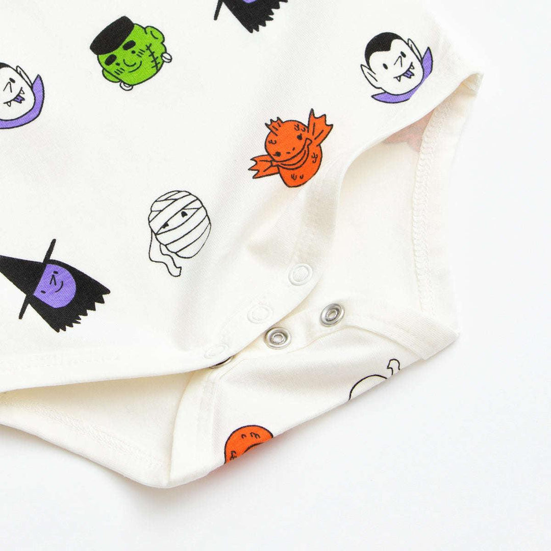 Long Sleeve Jack + Jill Bodysuit - Spooky Squad