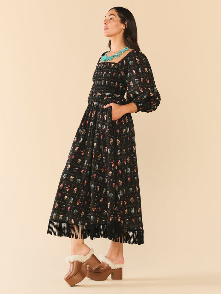 Jocelyn Dress - Florence Black Floral