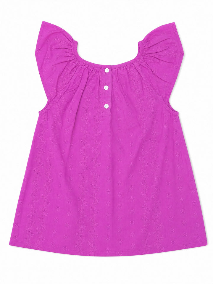 Louise Top - Vivacious Pink