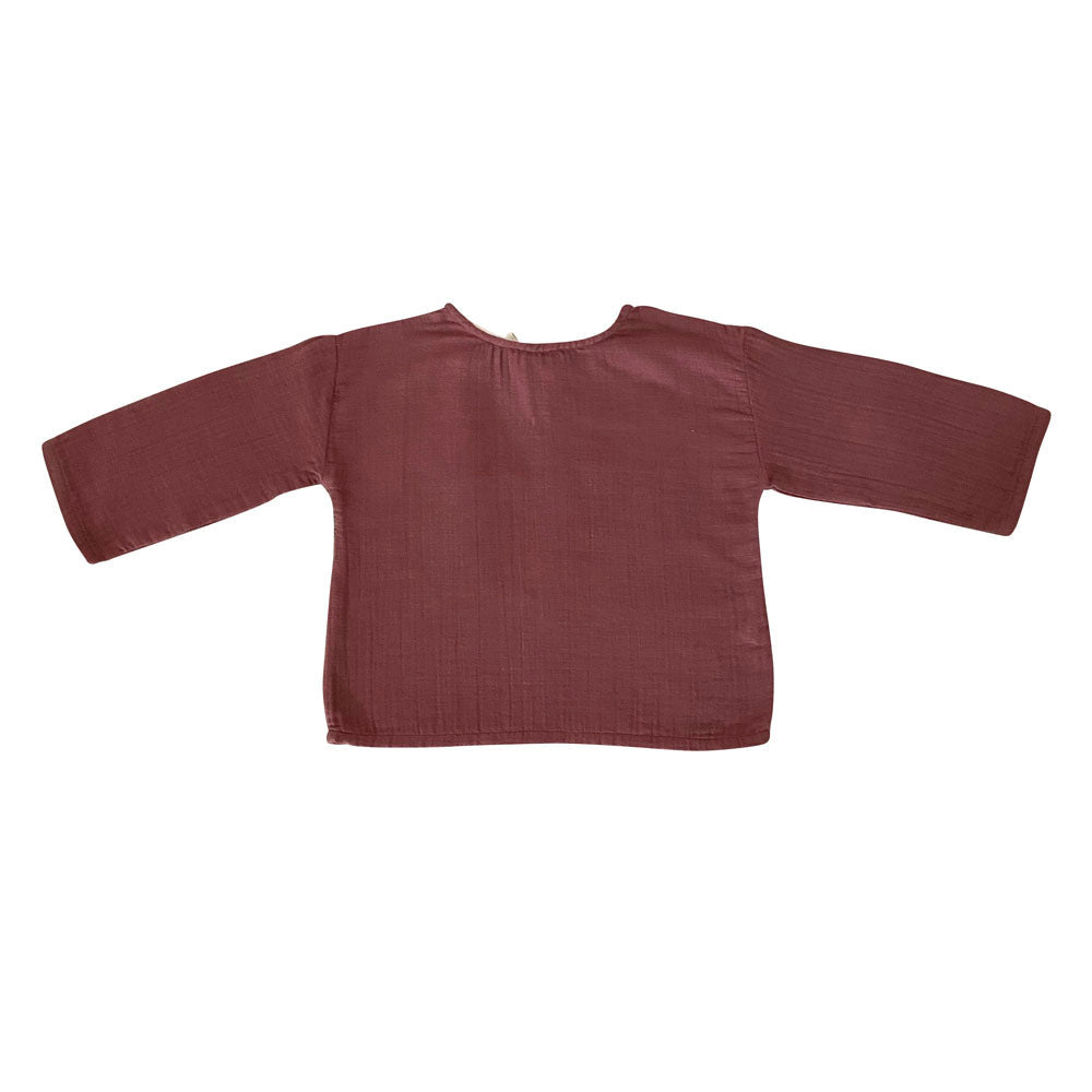 Suki Shirt - Light Mahogany