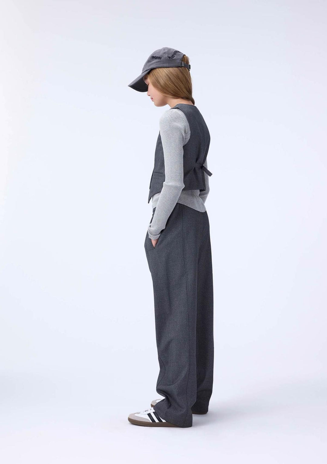 Alvina - Grey Silver Check