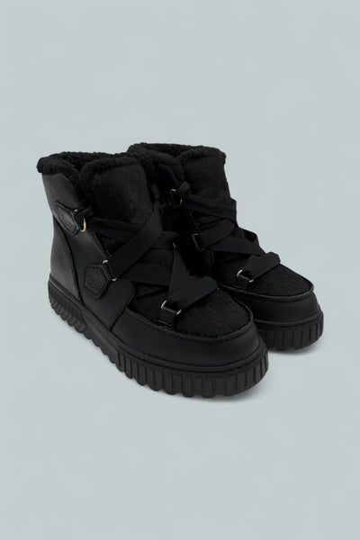 Women's Ona Ave Alpine Boot Lux - Black Snow