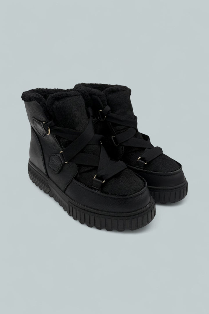 Women's Ona Ave Alpine Boot Lux - Black Snow