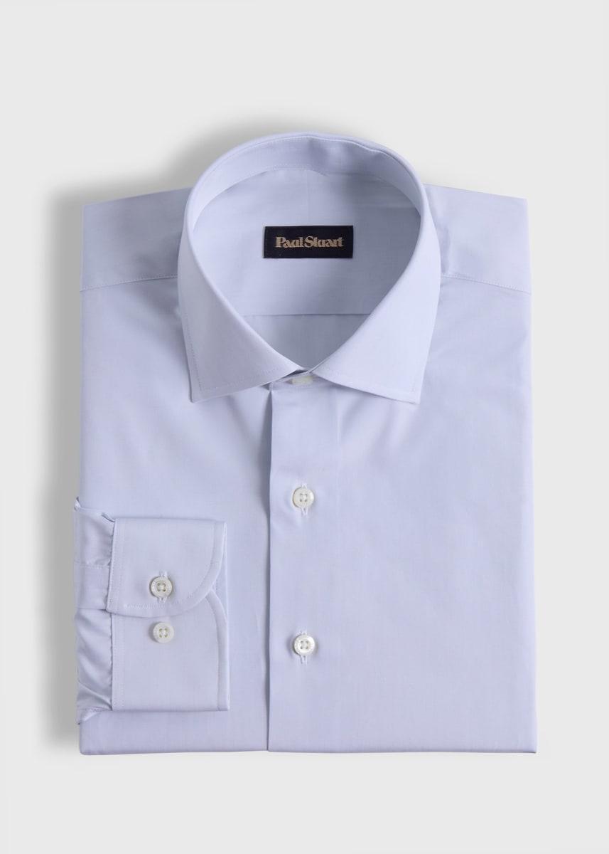 Cotton Solid Shirt - Silver