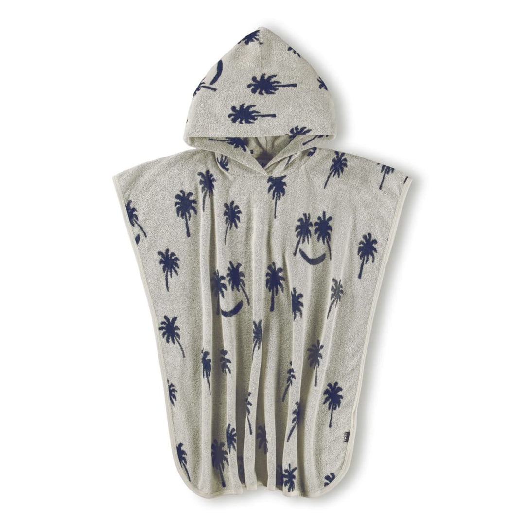 Beach Cover Up - Palm Blue