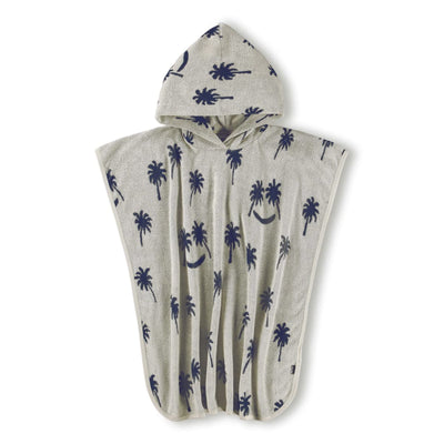 Beach Cover Up - Palm Blue