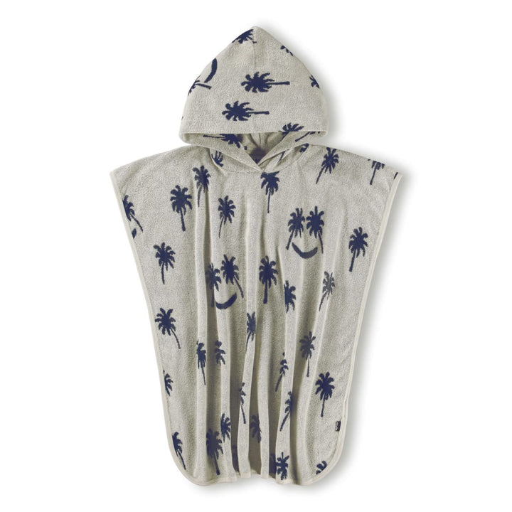 Beach Cover Up - Palm Blue