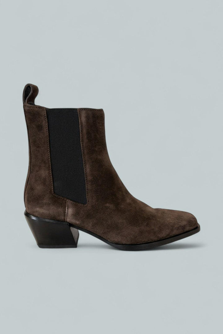 Women's Joni Square Toe Chelsea Boots - Dark Espresso