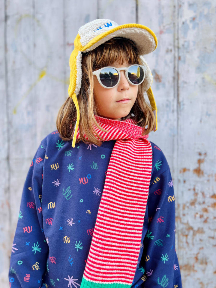 Confetti Kid Sweatshirt - Blue Ribbon Confetti