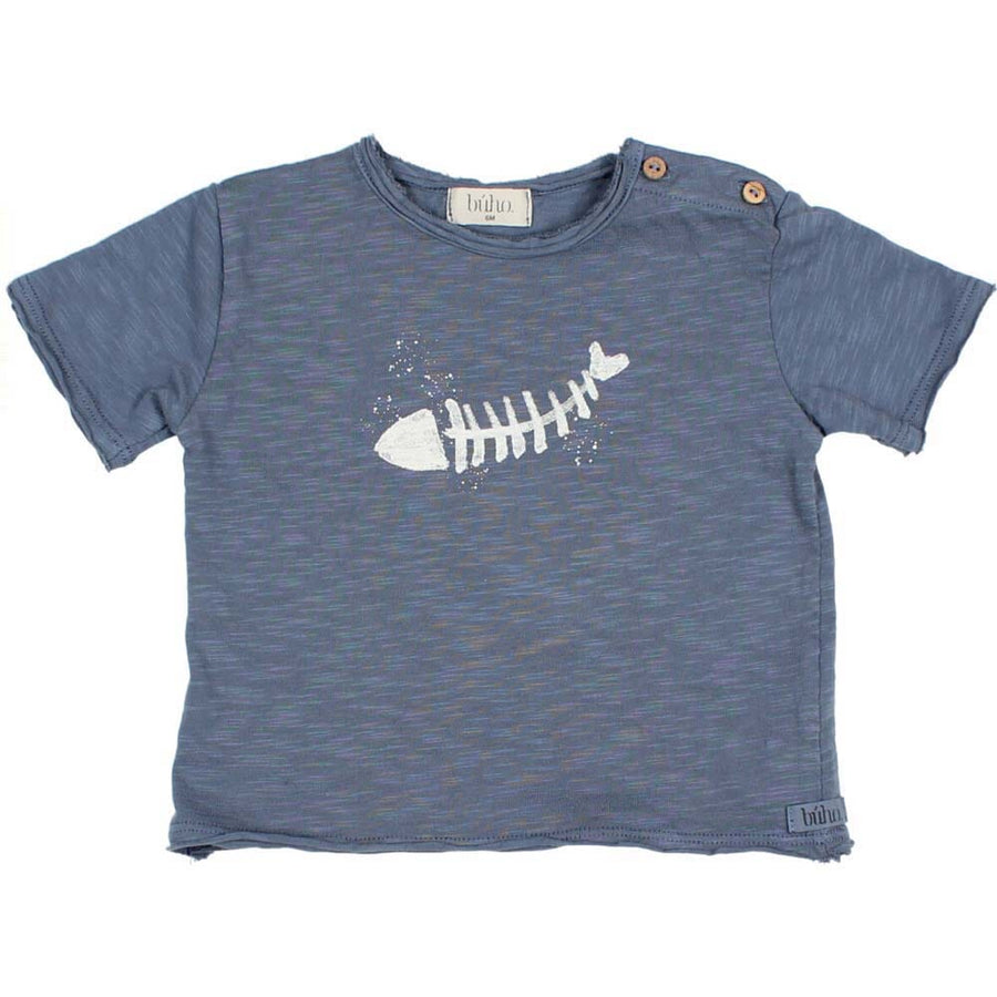 Fish Tee Shirt - Blue T-Shirts Buho 