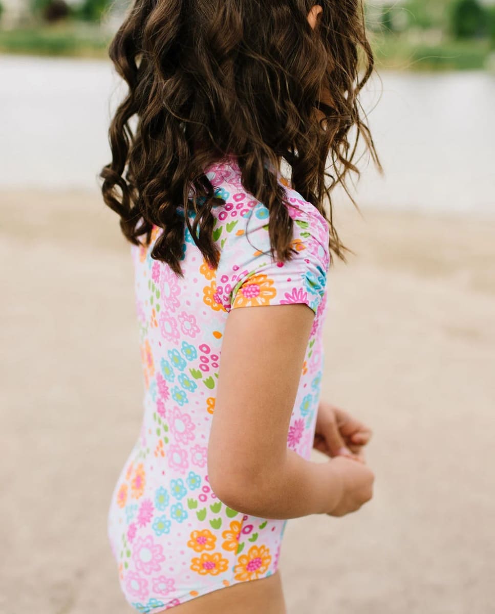 Zoey Swim - Pink Flowers