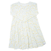 Swirly Girl Dress - Golden Sage