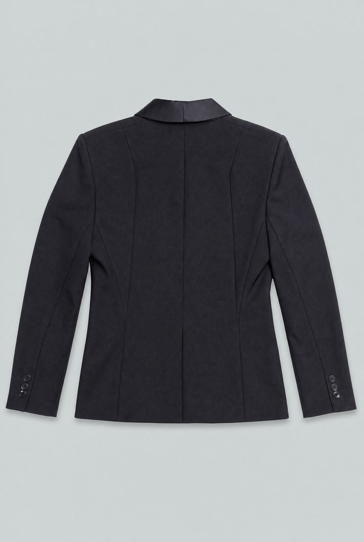 Shawl Collar Tux Jacket - Black