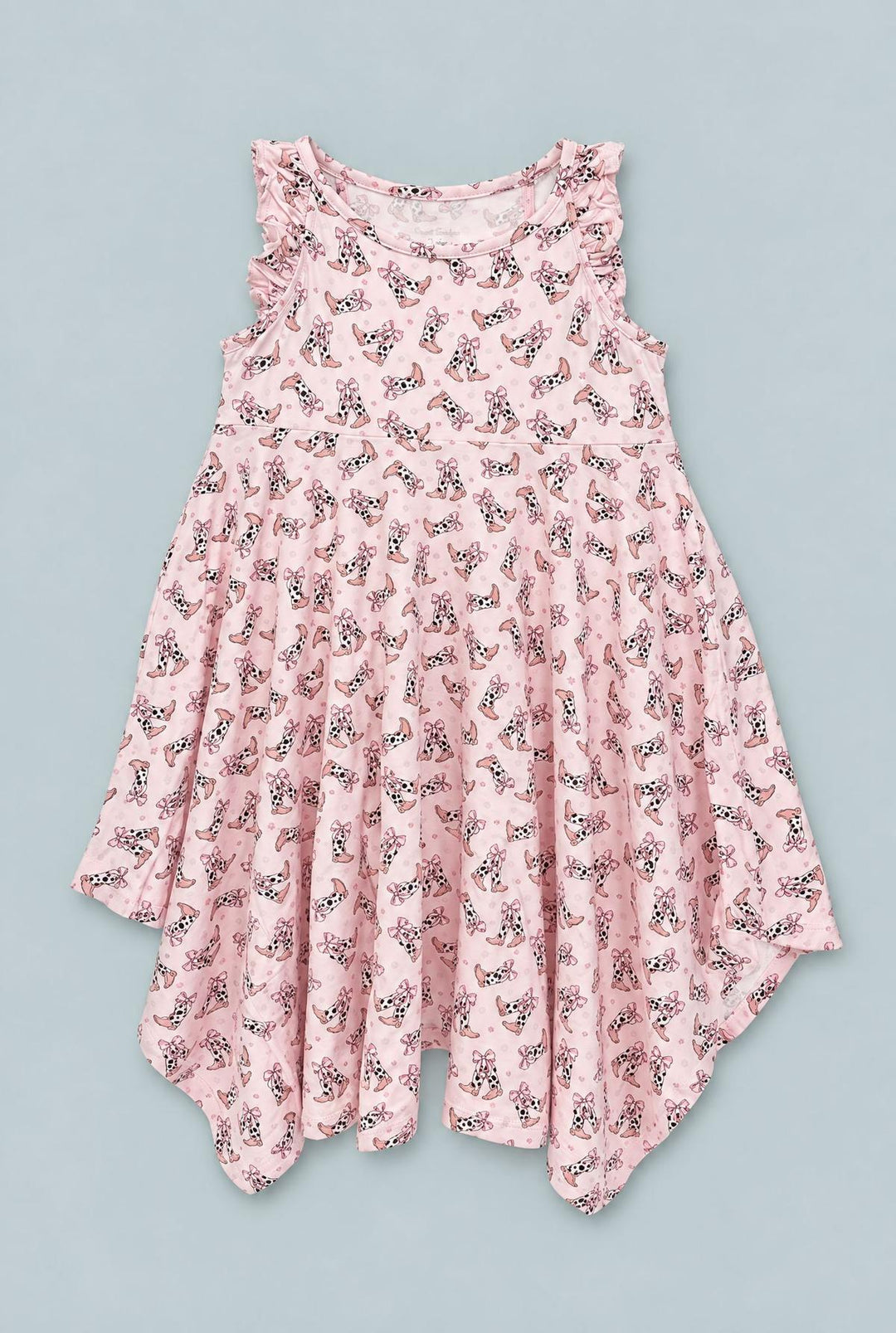 Bows Emma's Racerback Dress - Cowhide Boots