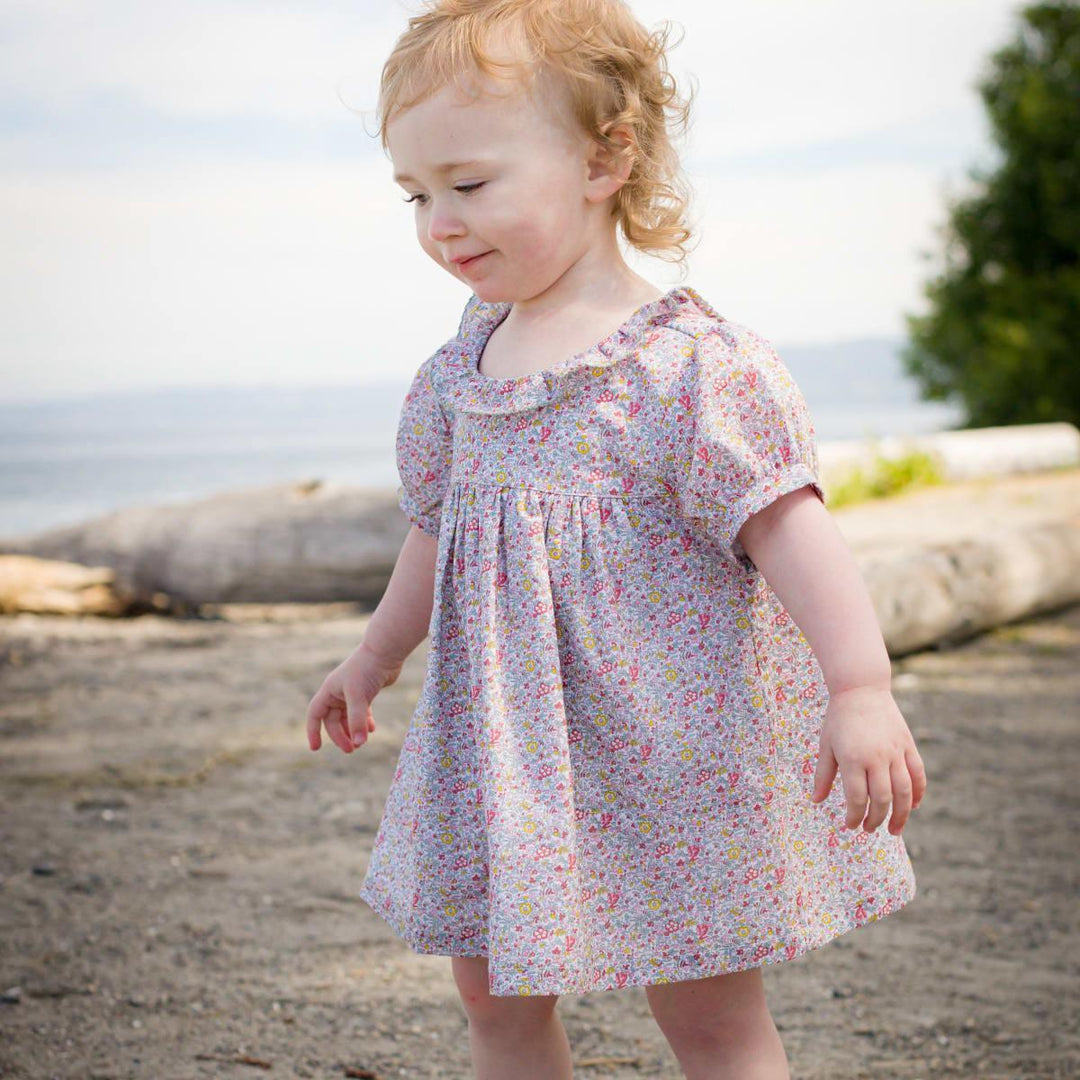 Emily Dress for Toddlers - Meadow Floral