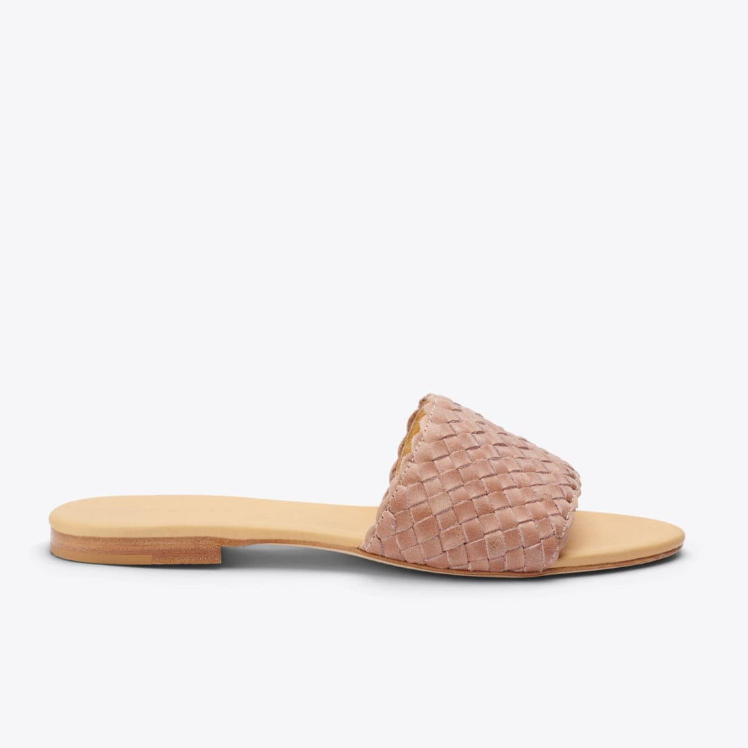 Isla Woven Slide Sandal Woven - Desert Rose