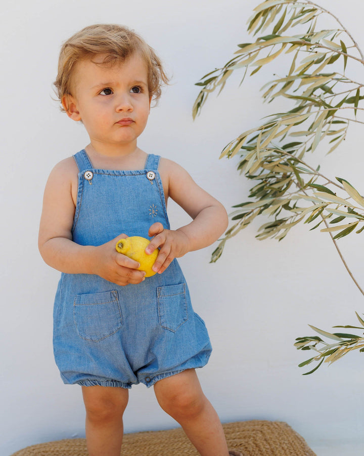 BB Denim Linen Jumpsuit - Denim