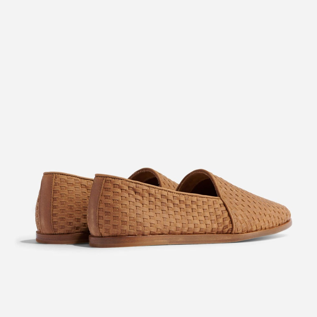 Alejandro Woven Slip On - Tobacco