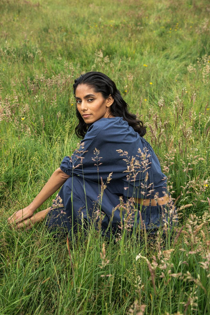 Goldie Organic Cotton Skirt - Midnight