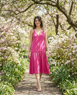 Kat Dress - Raspberry