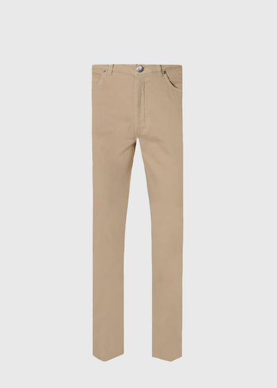 Five Pocket Gabardine Twill Pant - Khaki