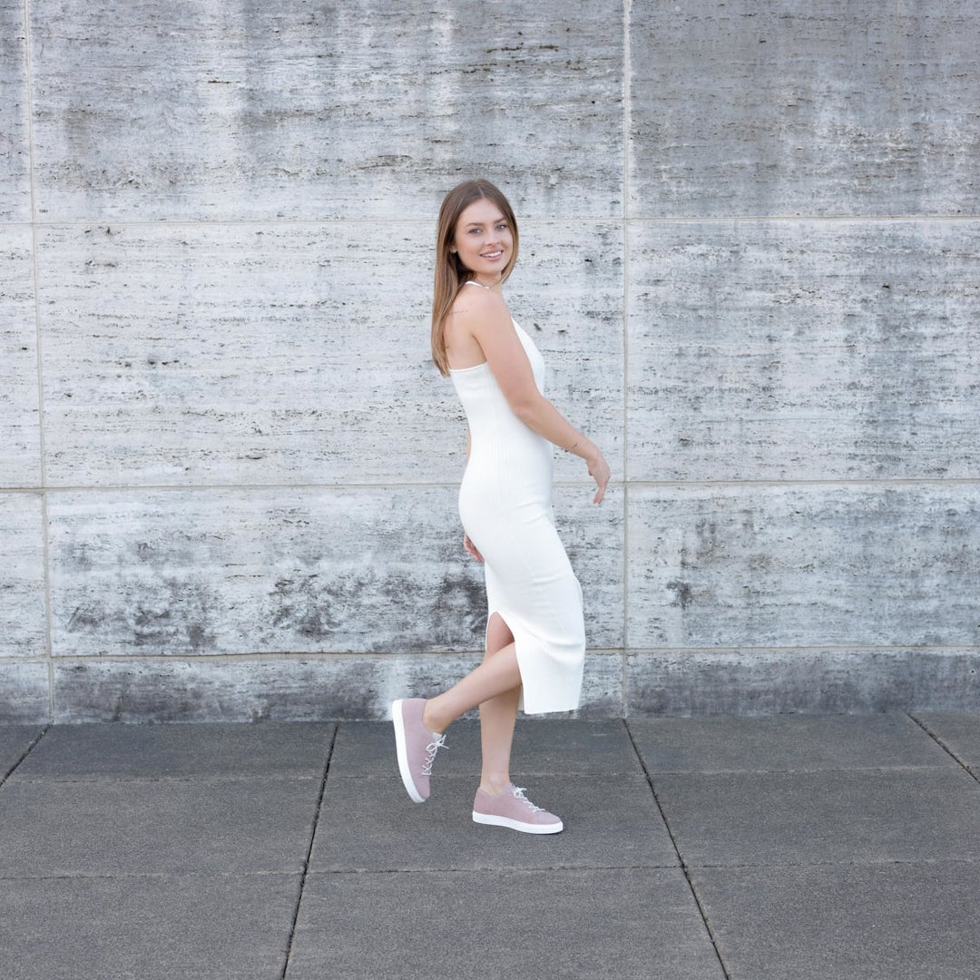 Women's Go-To Eco-Knit Sneaker - Dusty Rose