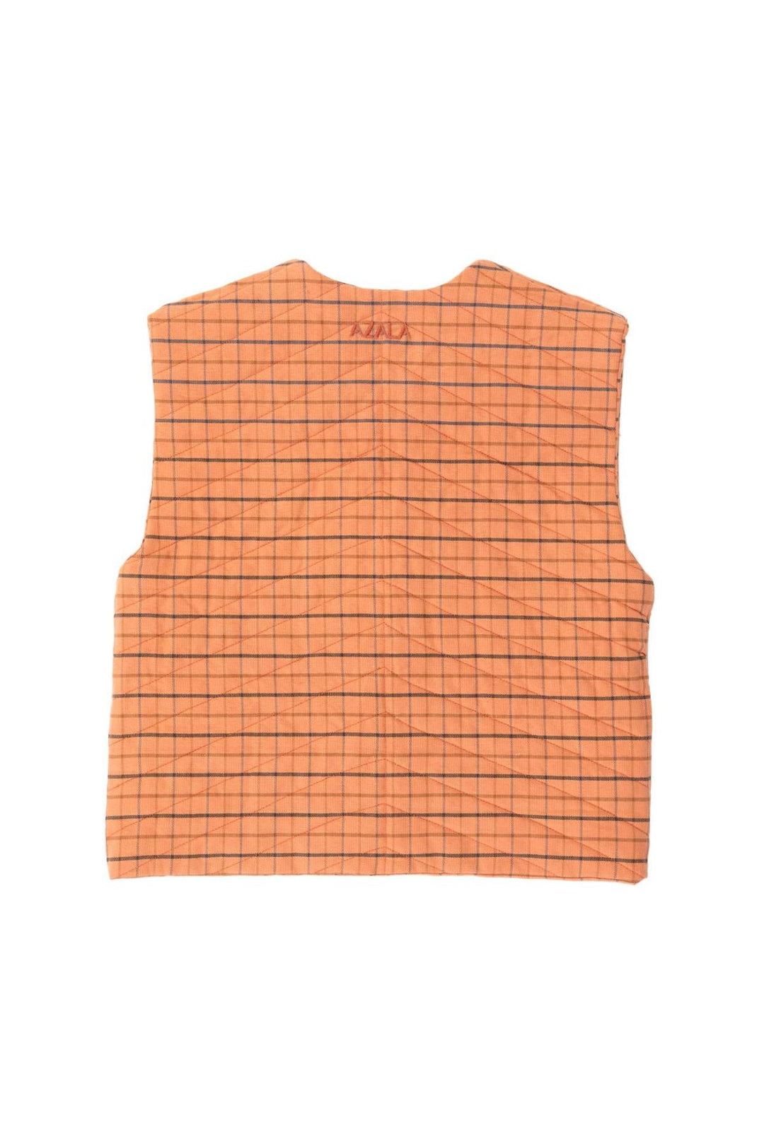Children's Reversible Patchwork Vest - Apricot