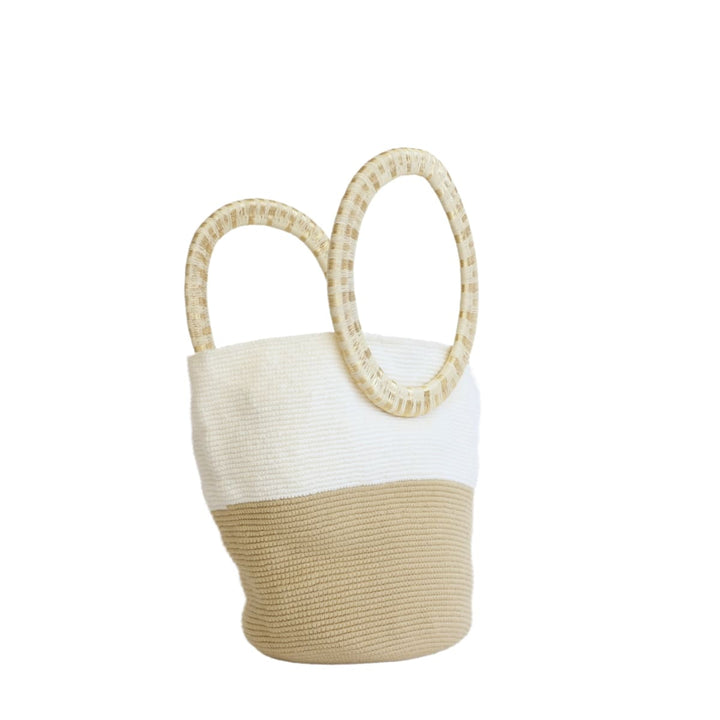 Werregue Tote - White And Cream