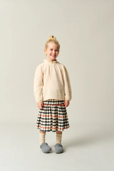 Plaid Check Skirt - Plaid Check