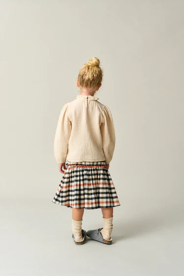 Plaid Check Skirt - Plaid Check
