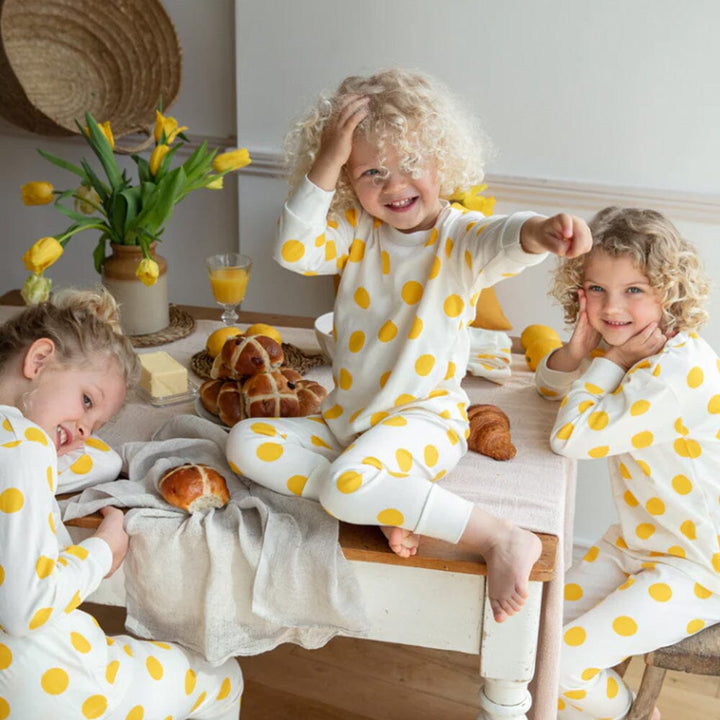 Kid's Classic PJ Set - Sunny Spot Sleepwear SLEEPY DOE 