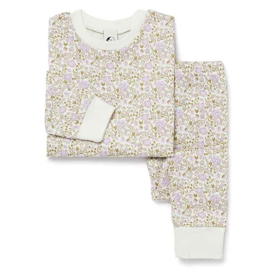 Kids Classic PJ Set - Dancing Floral Sleep + Lounge SLEEPY DOE 