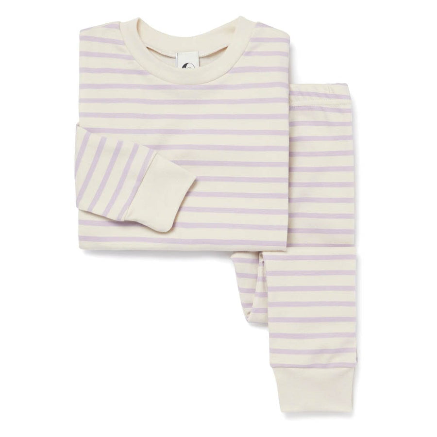 Kids Classic PJ Set - Parma Violet Breton Sleep + Lounge SLEEPY DOE 