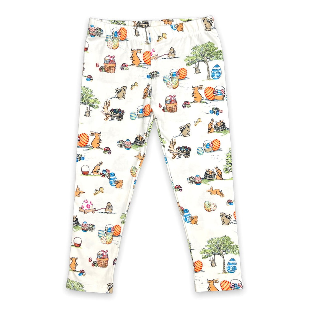 Girl's Ankle Legging - Egg Hunt