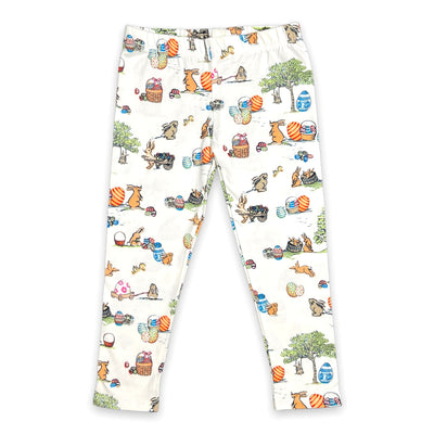 Girl's Ankle Legging - Egg Hunt
